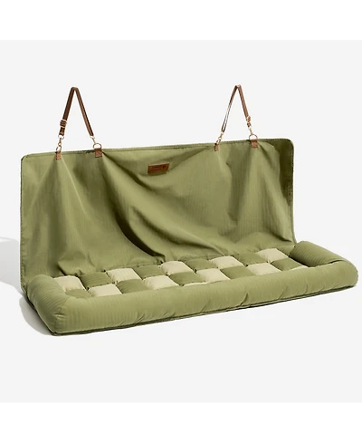 FunnyFuzzy Standard Large Chessboard Lounge Dog Car Seat Bed,