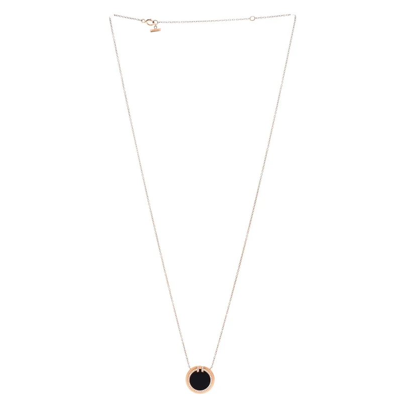 Pre-Owned Tiffany & Co T Circle Pendant Necklace