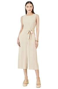 Yumi Women's Viscose Culotte Jumpsuit