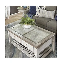 Liberty Furniture Industries, Inc Rectangular Ceiling Tile Cocktail Table