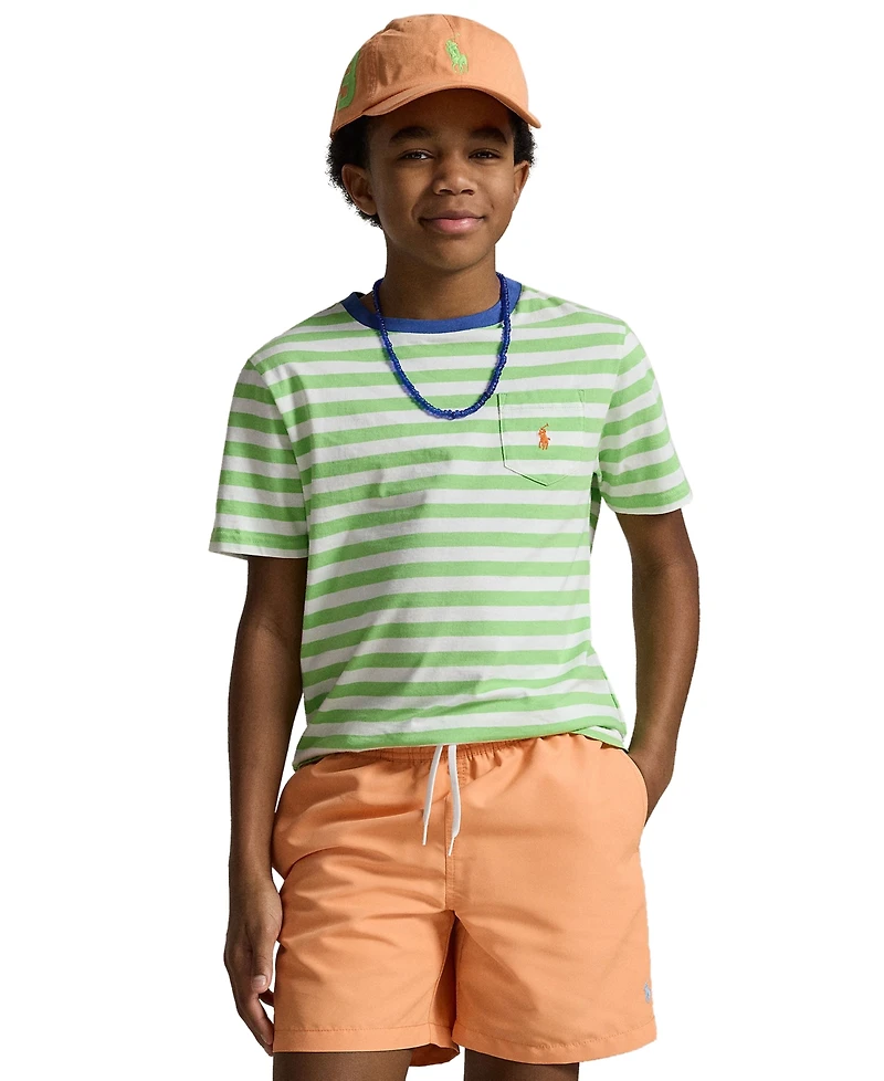 Polo Ralph Lauren Boys' 8-20 Striped Short-Sleeve T-Shirt