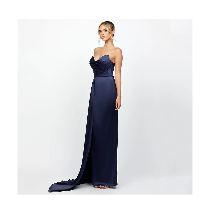 Bariano Women's Bonni Strapless Sash Gown