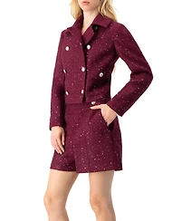 Ivonne Women's Double-Breasted Short Jacket