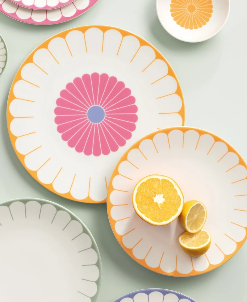 Villeroy & Boch Fleur Abstract Floral Dinner Plate