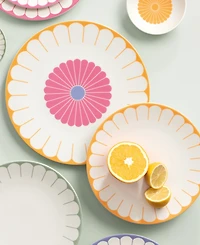 Villeroy & Boch Fleur Abstract Floral Dinner Plate