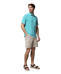 Columbia Men's Parsons Printed Short-Sleeve Polo Shirt