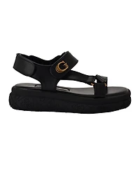 Guess Women's Lanara Quattro G Sporty Platform Footbed Sandals