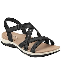 Earth Women's Sanetra Strappy Flat Sandals
