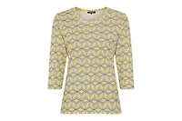 Olsen Women's Retro Geo Print T-Shirt