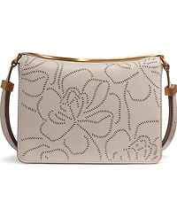 Donna Karan New York Jericho Floral Perforated Medium Shoulder Bag
