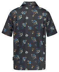 Quiksilver Boys' 8-20 Island Flowers Printed Button-Up Shirt