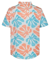 Quiksilver Boys' 8-20 Printed Classic Shirt