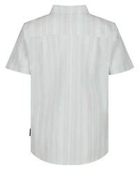 Quiksilver Boys' 8-20 Island Stripe Button-Up Shirt
