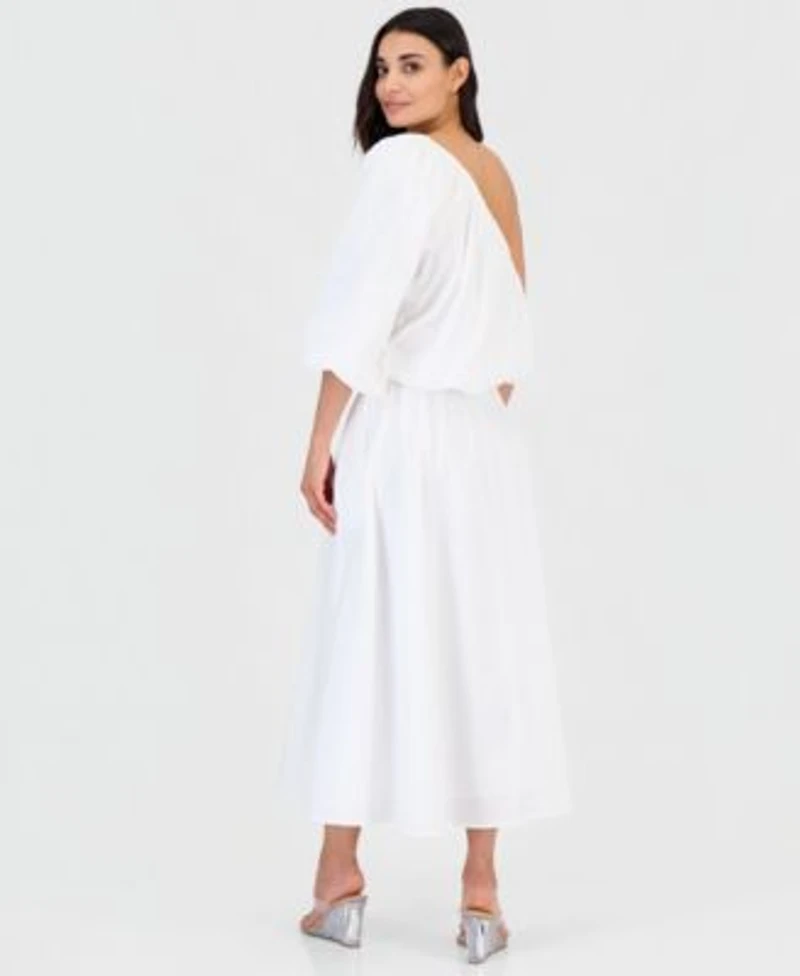 I.N.C. International Concepts Petite Asymmetrical Top Midi Skirt Macys Exclusive