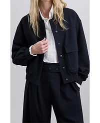 Scalpers Women's Belt pocket bomber Jacket