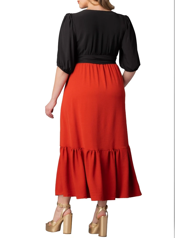 Kiyonna Plus Danica Maxi Dress