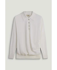 Nocturne Women's Knit Polo Sweater