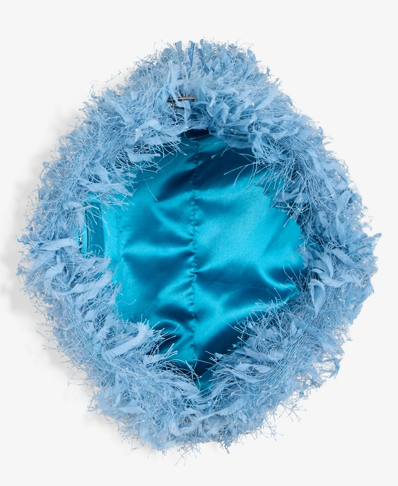 Feather Fringe Clutch, Macy's Exclusive- Molly Rogers Capsule Collection