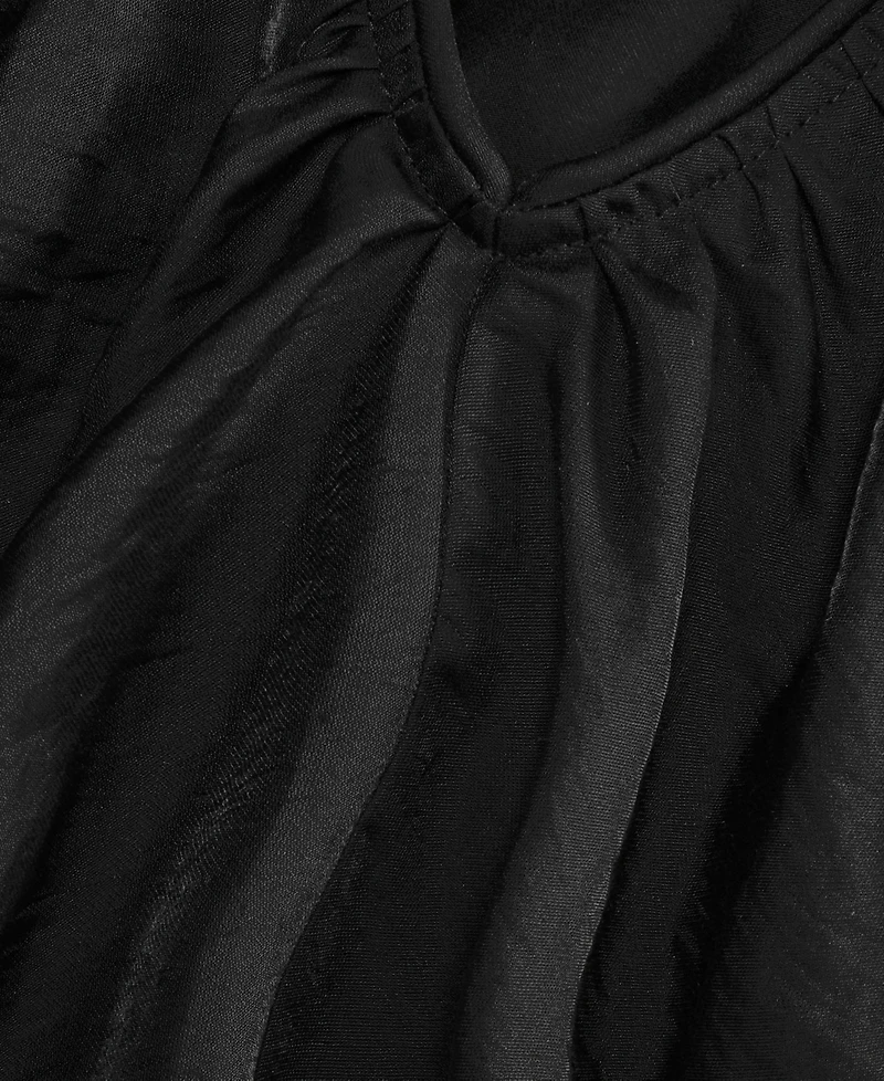 I.n.c. International Concepts Plus Puffed-Sleeve Maxi Dress, Macy's Exclusive