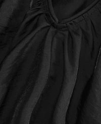 I.n.c. International Concepts Plus Puffed-Sleeve Maxi Dress, Macy's Exclusive