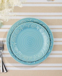 Certified International Coastline Salad Plates, Set of 4