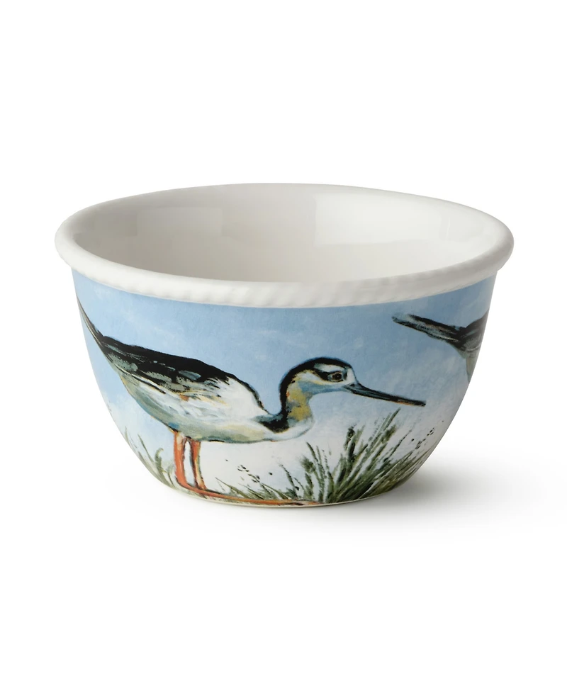 Certified International Coastal Birds Ice Cream Bowls, Set of 4