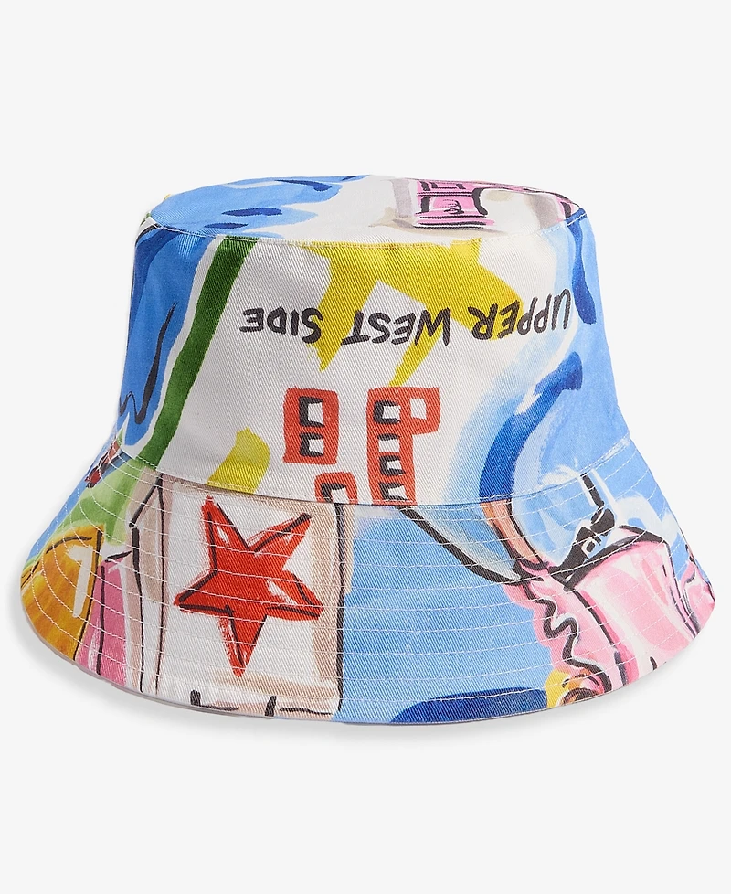 Women's Printed Bucket Hat, Macy's Exclusive- Molly Rogers Capsule Collection