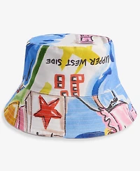 Women's Printed Bucket Hat, Macy's Exclusive- Molly Rogers Capsule Collection
