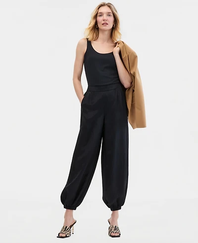 I.n.c. International Concepts Women's Solid Pull-On Pants, Macy's Exclusive