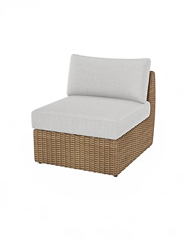 Sculptura 30" Aluminum Outdoor Armless Club Chair, Created for Macy's