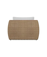 Sculptura 42" Aluminum Outdoor Club Chair, Created for Macy's