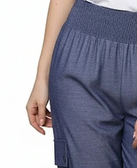 Ny Collection Women's Wide Waist Harem Pants