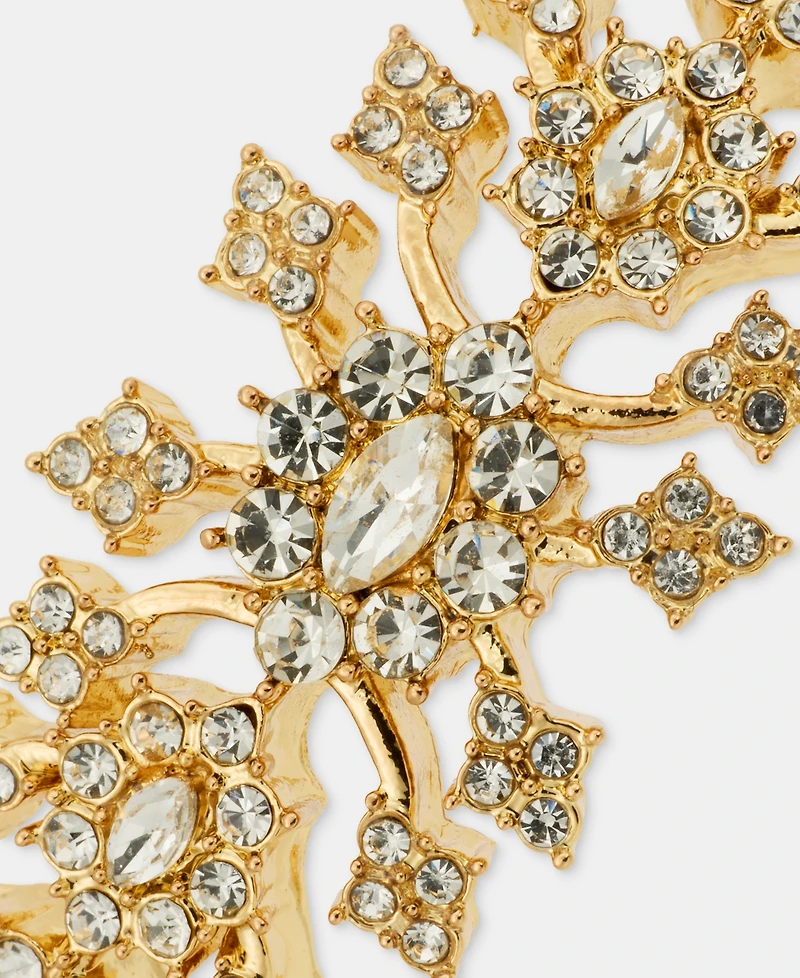 Anne Klein Crystal Cluster Bangle Bracelet