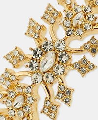 Anne Klein Crystal Cluster Bangle Bracelet