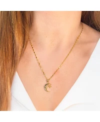 The Lovery Moon and Star Charm