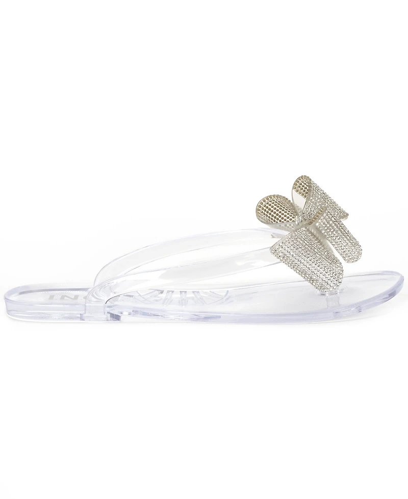 I.n.c. International Concepts Madena Bow Jelly Sandals, Created for Macy's