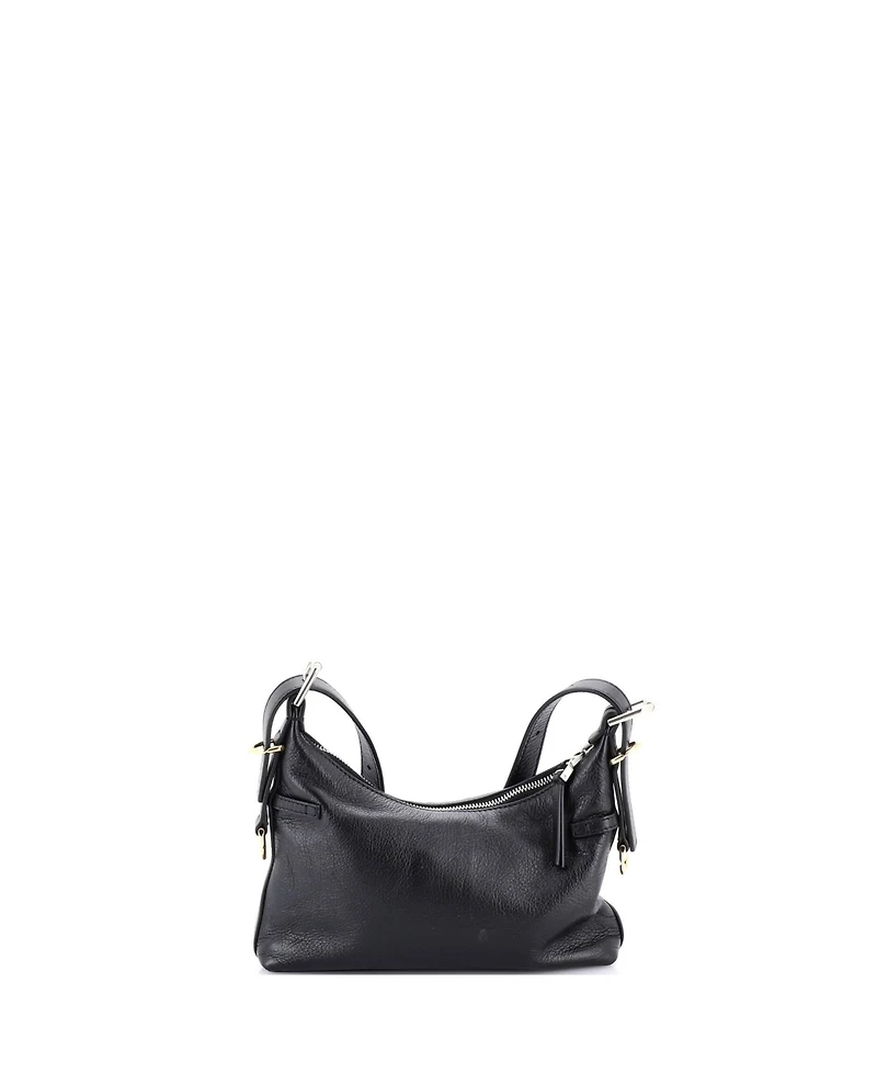Pre-Owned Givenchy Mini Voyou Hobo Leather