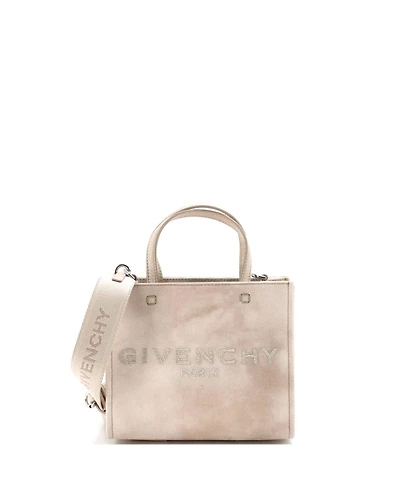 Pre-Owned Givenchy Mini G-Tote Printed Canvas