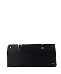 Pre-Owned Goyard Mm Saigon Top Handle Bag Coated Canvas with Leather