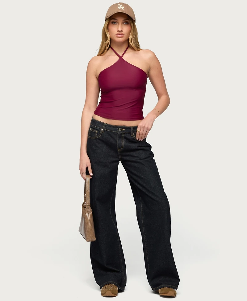 Edikted Women's Alaynah Halter Top