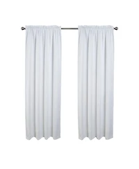 Rt Designers Collection 100% Polyester Twilight Blackout Rod Pocket Curtain Panel 54" x 84"