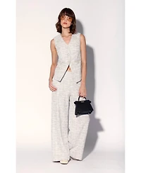 Walter Baker Women's Starla Longline Tweed Vest