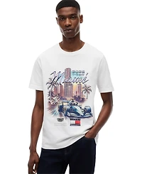 Tommy Hilfiger Men's Miami Racing Graphic T-Shirt