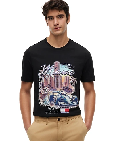 Tommy Hilfiger Men's Miami Racing Graphic T-Shirt