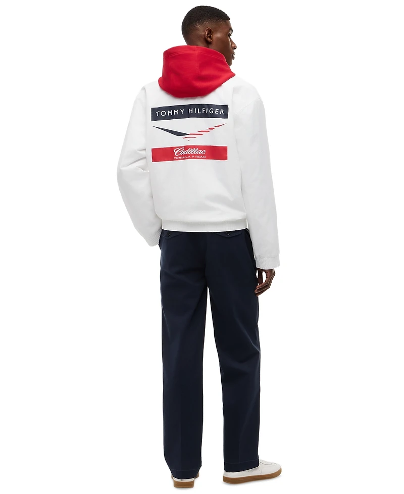 Tommy Hilfiger Men's Chevron Coach Jacket
