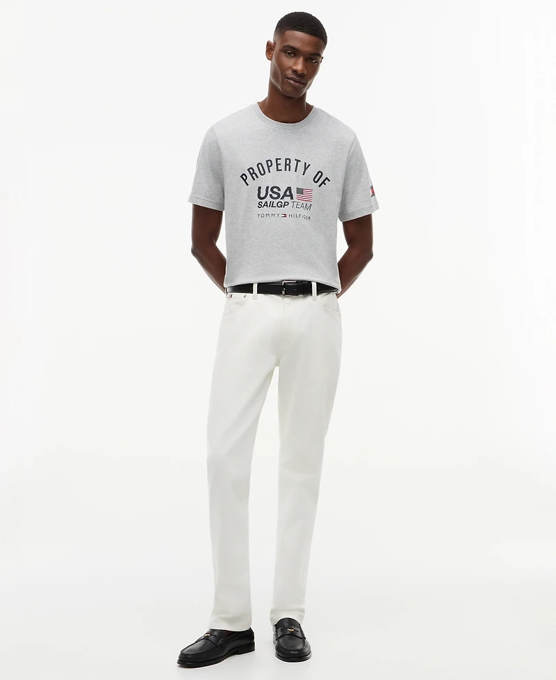 Tommy Hilfiger Men's and Women's Crewneck Pull-On T-Shirt