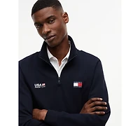 Tommy Hilfiger Men's and Women's Quarter-Zip Sweatshirt