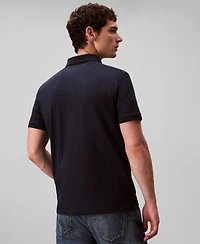 Calvin Klein Men's Short Sleeve Solid Polo Shirt