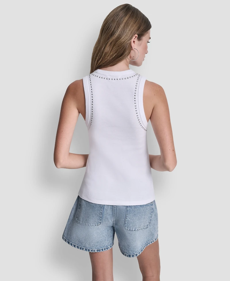 Dkny Jeans Women's Crewneck Tank Top