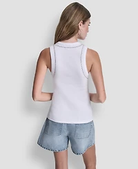 Dkny Jeans Women's Crewneck Tank Top